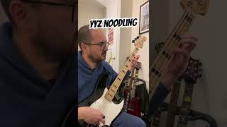 YYZ noodling on bass bass jazzbass geddylee rush [upl. by Omidyar21]