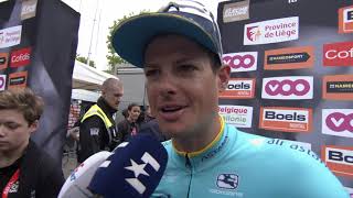 Jakob Fuglsang  postrace interview  La Flèche Wallonne 2019 [upl. by Fisoi]