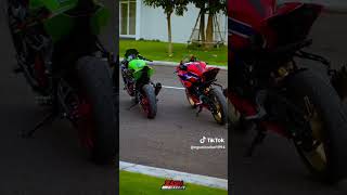 Zx25r vs cbr250rr🤨kalian tim mana gaess🤔 [upl. by Mortimer650]