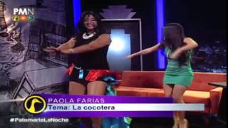 Paola Farias con La Vecina y La china bailando la Cocotera [upl. by Tamberg37]