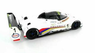 Peugeot 905 EVO 1st Le Mans 1992 118 Scale Model Car [upl. by Gibbon]