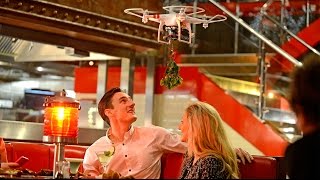 TGI Fridays Launch Togethermas Mistletoe Drones [upl. by Sharp471]