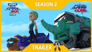 Official DinoCore  Season 2 Coming Soon  Here Comes the New Dino Master Akan  HD 3D Animation [upl. by Sukul]