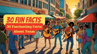 30 Fun Facts  Fascinating Facts About Texas [upl. by Ttennaj]