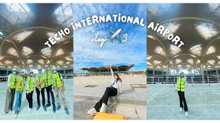 Techo International AirPort អាកាសយានដ្ឋានអន្តរជាតិ តេជោ✈️🇰🇭Part 3 Vlog [upl. by Melania11]