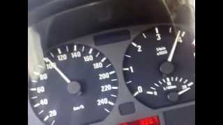 Bmw 320d e46 0100 kmh With TCS ON and OFF [upl. by Nythsa]