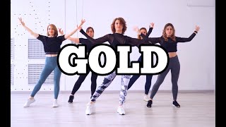 GOLD by Tolan Shaw  Salsation® Choreography by SEI Tatyana Kotova [upl. by Martainn]