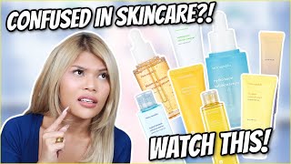 EASY AFFORDABLE SKINCARE ROUTINE WATCH THIS IF SKINCARE IS CONFUSING [upl. by Hinze950]