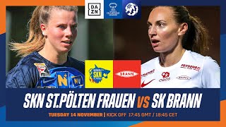 St Pölten vs SK Brann  UEFA Women’s Champions League 202324 Matchday 1 Full Match [upl. by Mihe390]