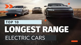 Top 10 Longest Range Electric Vehicles of 2024 RealWorld EV Range Test Results Revealed [upl. by Etnoled]