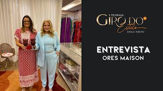 Gisele Ribeiro entrevista Ores Maison [upl. by Ydnam987]