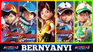 BER BERNYANYI BERNYANYI VERSI BOBOIBOY GALAXY [upl. by Gnok]