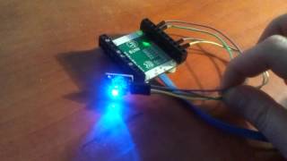 Arduino KY 016 3 color LED module [upl. by Llerruj]