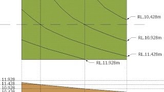 Develop a section from Contour Lines [upl. by Yerffoej]