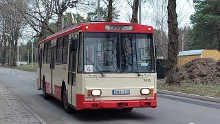 Trolleybuses in Vilnius  Škoda 14Tr 14TrM amp 15Tr 2023 🇱🇹 [upl. by Htnamas]