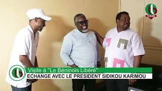 FON ECHANGE AVEC LE PRESIDENT SIDIKOU KARIMOU [upl. by Ttenaej]