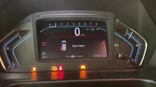 2018 Honda Odyssey  All warning lights [upl. by Lochner]