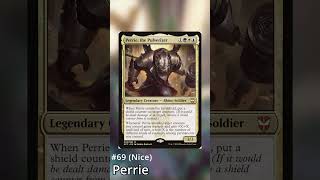 RANKING EVERY COMMANDER Ive Played  Perrie magicthegathering commander mtg [upl. by Nason]