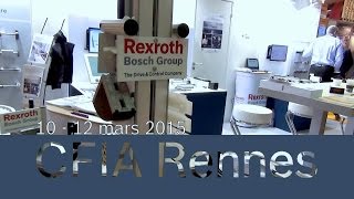 Bosch Rexroth sur le salon CFIA Rennes 2015 [upl. by Silenay]