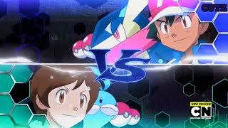 Ash greninja vs Altaria  Pokemon xyz series  kalos league [upl. by Ardeed]