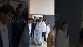 Ambani Family at Ratan Tatas Antim Darshan 🥺 Mukesh Ambani Nita Ambani shorts ratantata ambani [upl. by Erodeht]