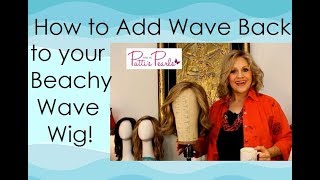 How to Get the Wave back in your Beachy Wave Wig [upl. by Sella229]