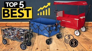 TOP 5 Best Collapsible Utility Wagon Today’s Top Picks [upl. by Hoopes]