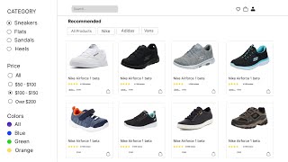 Creating a Powerful ECommerce Search and Filtering System with React [upl. by Kotto]