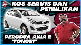 PERODUA AXIA E  Berapa Harga Bulanan amp Kos Servis [upl. by Ardnoid]