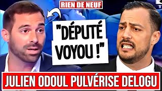 JULIEN ODOUL pulvérise SÉBASTIEN DELOGU le VOYOU de LASSEMBLÉE [upl. by Atteragram]