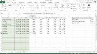 Excel på norsk Timeliste timeregistrering i Excel [upl. by Kellda]