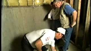 Fitting a basement sump pump system Guides [upl. by Dolphin777]