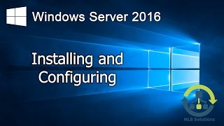 01 How to install Windows Server 2016 Step by Step guide [upl. by Hamas414]