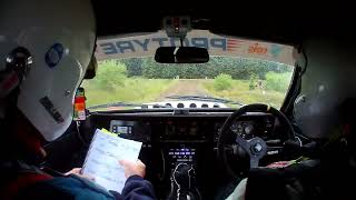 Kielder forest rally 2024 Chevette HSR incar Ben Jemison  Dave Jackson SS6 Sheperdshield [upl. by Clarkin]