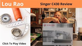 Singer C430 Professional Sewing Machine Review [upl. by Relda]