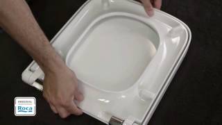 Step by Step Guide to Install Soft Close Toilet Seat  Roca [upl. by Lrak679]