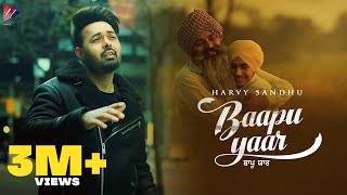 BAAPU YAAR  Harvy Sandhu  Official Video [upl. by Wenonah]