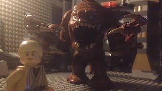 Star Wars Return Of The Jedi Rancor Scene  IN LEGO [upl. by Salaidh]