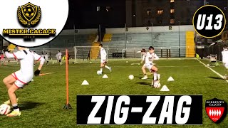 ESORDIENTI CALCIO ZIGZAG  SCUOLA CALCIO [upl. by Salokin]