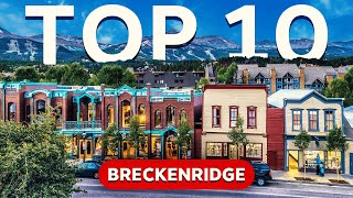 Top 10 Things You MUST Do in Breckenridge 2024 Activity Guide [upl. by Nnairahs]