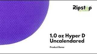 Fabric Demo  10 oz HyperD Uncalendared [upl. by Anir]