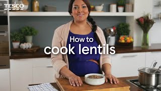 How to Cook Lentils  Tesco [upl. by Aletha]