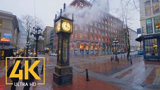 4K Virtual Walking Tour through Downtown Vancouver Canada  City Walks [upl. by Sergeant524]