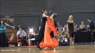 PortDance Open 2012  IO Std  solo Quickstep  Paolo Campigotto amp Alina Petre [upl. by Anier]