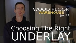 Choosing the Best Underlay For Laminate amp Wood Flooring [upl. by Silverts223]