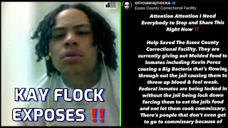 Kay Flock EXPOSES Terrible Jail Conditions   Pray For Kay Roy [upl. by Akenahs]