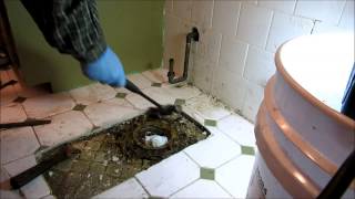 toilet replacement from hell part 1plumbing tips [upl. by Gosney870]