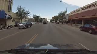 Roswell New Mexico  Drive Through Downtown Roswell HD 2016 [upl. by Leodora]