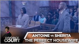 Divorce Court OG  Antoine vs Sherita  The Perfect Housewife  Season 1 Episode 224 [upl. by Yerffoeg]