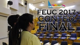 CACOnociendonos  FEUC 2017 CONTEO FINAL [upl. by Glaab]